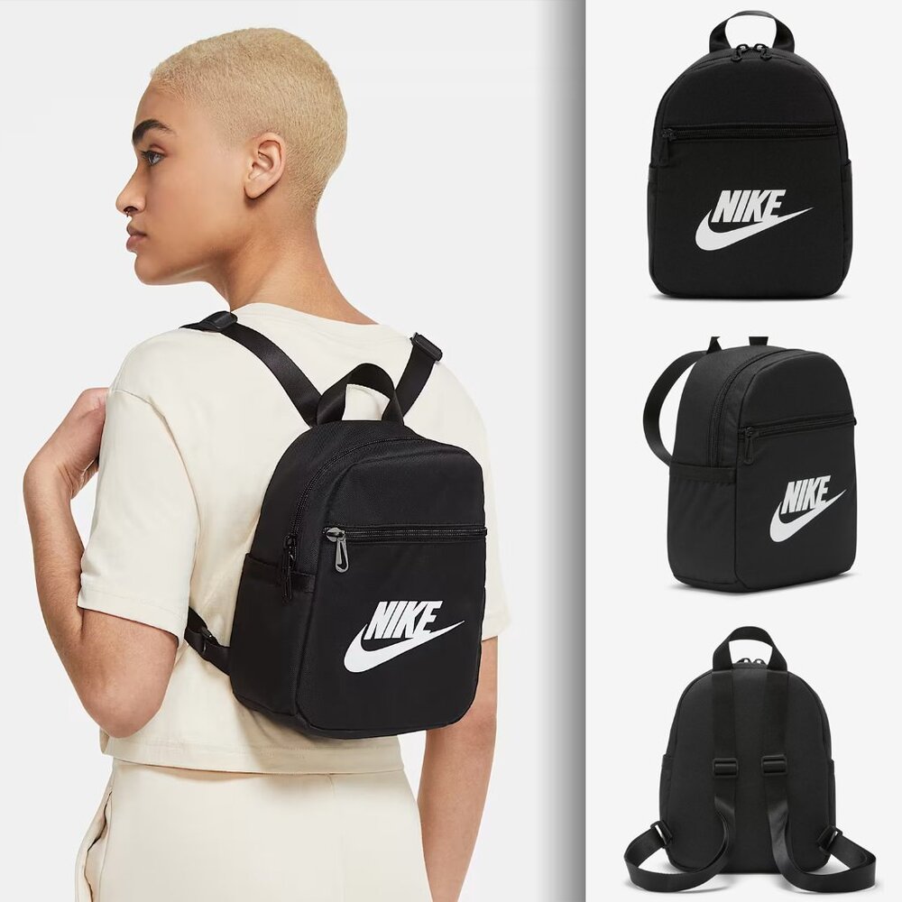NWT New Nike Sportswear Futura 365 Women's Mini Backpack Black